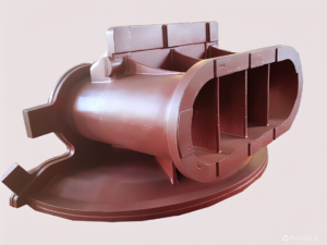 Electromechanical-castingPump-lower-body Electromechanical casting(Pump lower body)