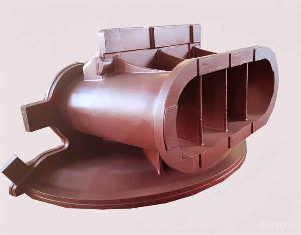 Electromechanical-castingPump-lower-body Electromechanical casting(Pump lower body)